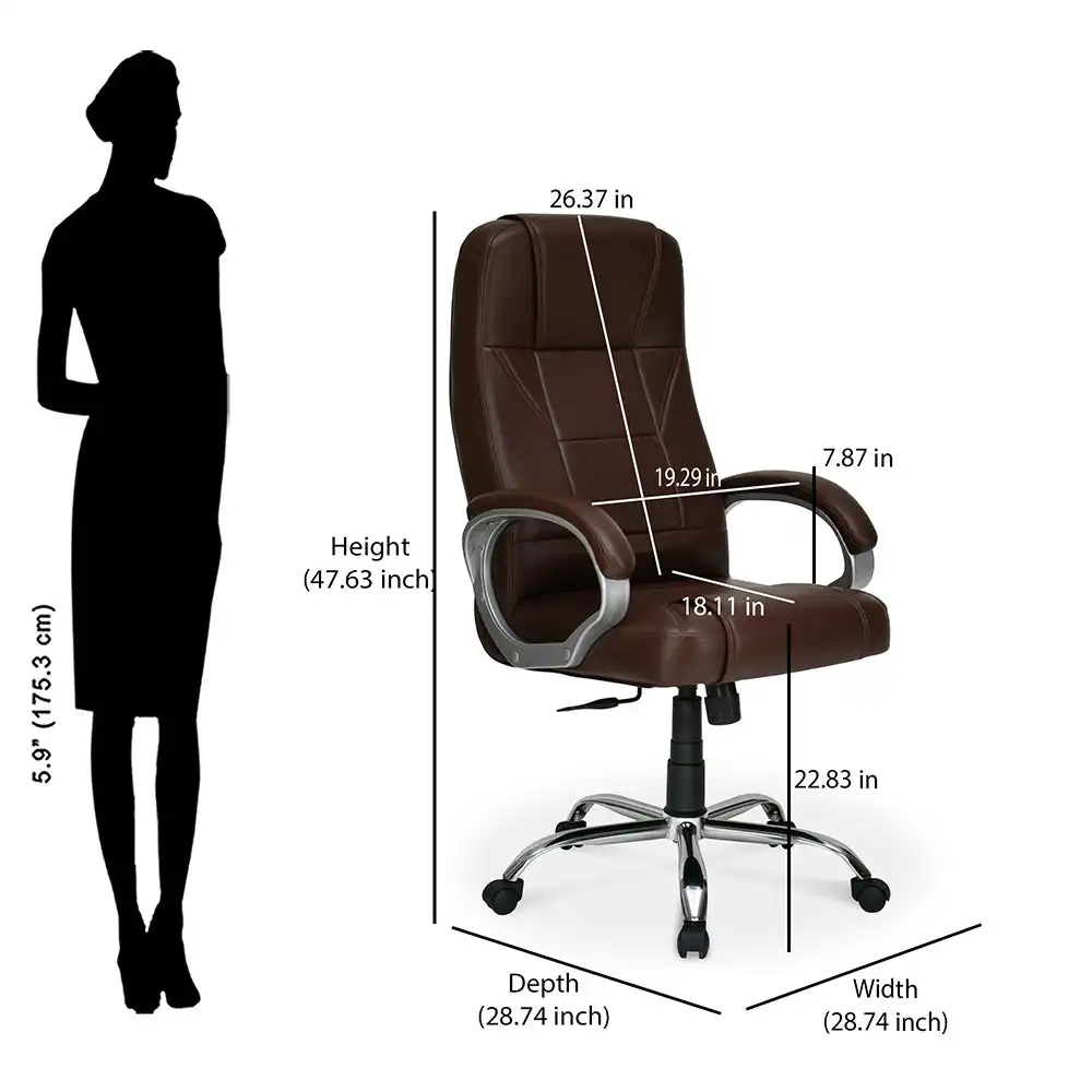 Nilkamal Mega High Back Office Chair - Image 17