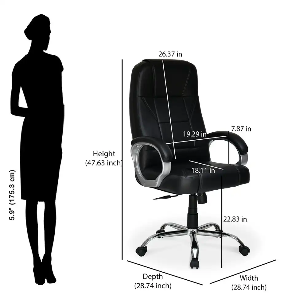 Nilkamal Mega High Back Office Chair - Image 9
