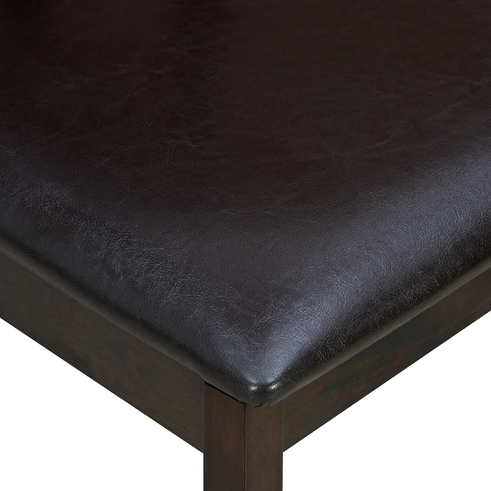 Nilkamal Tivoli Multi Use Long Sitting Bench for Living Room | Dining Room (Brown) - Image 7